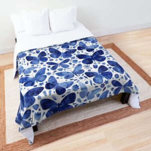 Butterfly Comforters - a hand-picked collection of designs | Design: Nic Squirrel | Source: Redbubble