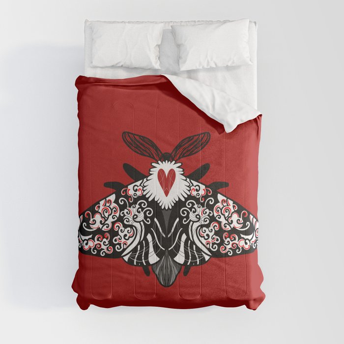 MYSTIC BUTTERFLY Comforters by Mayra Alejandra Fioretti