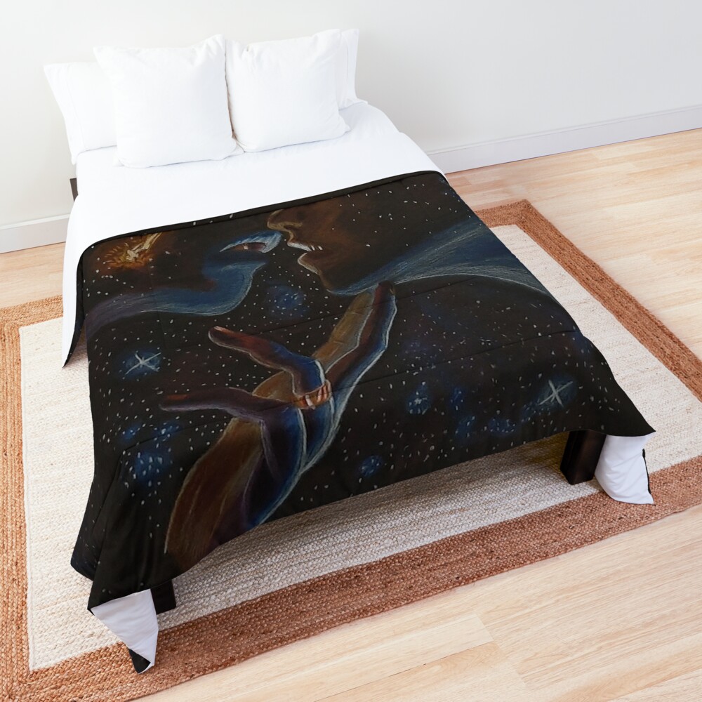 Galaxy Comforter by Gnocchiausuk
