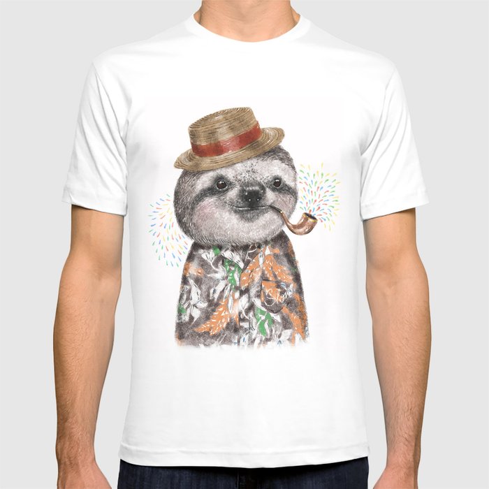 Mr. Sloth T Shirt by dogooder