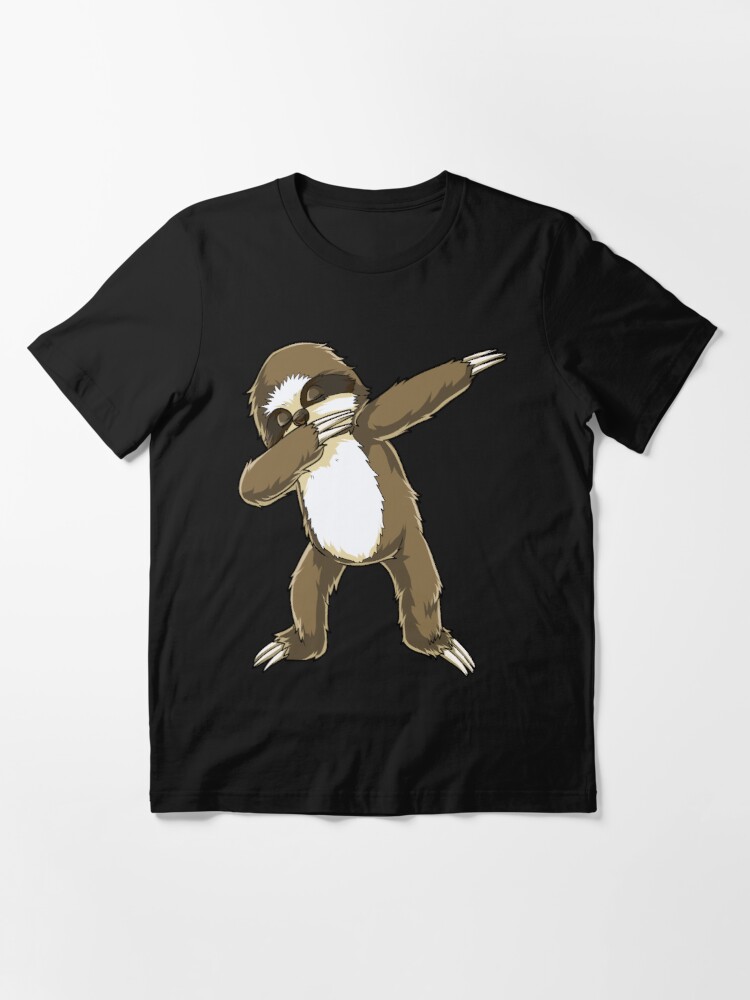 Sloth Dabbing Funny Animal Dab Dance Shirt Gifts Tee T-Shirt by LiqueGifts